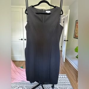 Calvin Klein fitted black dress